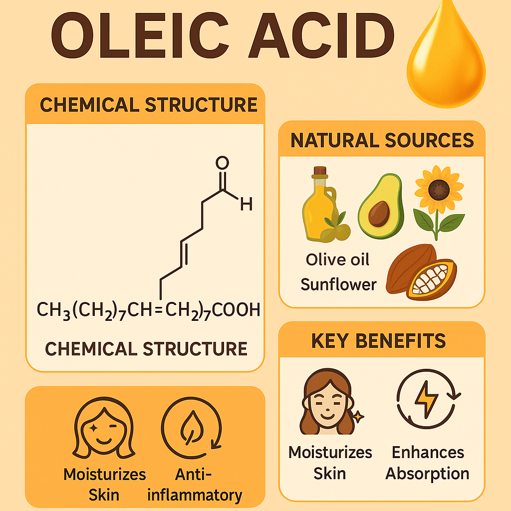 Oleic Acid La Hoat Chat Gi Cong Dung Trong Duoc My Pham