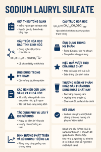 Sodium Lauryl Sulfate La Hoat Chat Gi Cong Dung Trong Duoc My Pham