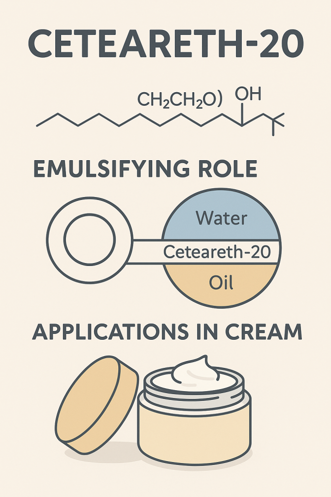 Ceteareth 20 La Hoat Chat Gi Cong Dung Trong Duoc My Pham
