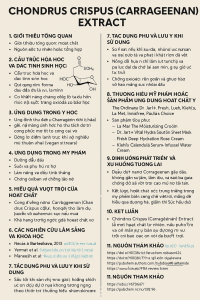 Chondrus Crispus Carrageenan Extract La Hoat Chat Gi Cong Dung Trong Duoc My Pham