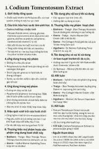 Codium Tomentosum Extract La Hoat Chat Gi Cong Dung Trong Duoc My Pham