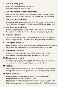 DEA Cetyl Phosphate La Hoat Chat Gi Cong Dung Trong Duoc My Pham