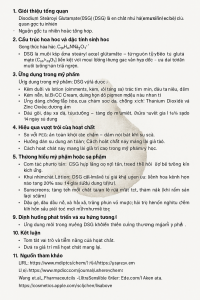 Disodium Stearoyl Glutamate La Hoat Chat Gi Cong Dung Trong Duoc My Pham