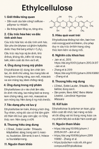 Ethylcellulose La Hoat Chat Gi Cong Dung Trong Duoc My Pham