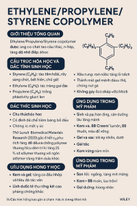 Ethylene Propylene Styrene Copolymer La Hoat Chat Gi Cong Dung Trong Duoc My Pham