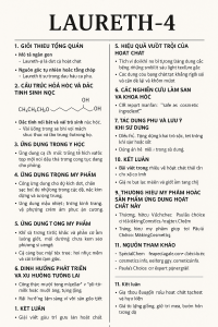 Laureth 4 La Hoat Chat Gi Cong Dung Trong Duoc My Pham