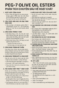 PEG 7 Olive Oil Esters La Hoat Chat Gi Cong Dung Trong Duoc My Pham