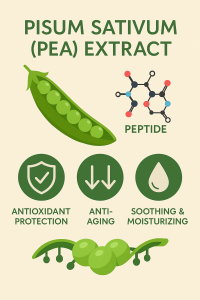 Pisum Sativum Pea Extract La Hoat Chat Gi Cong Dung Trong Duoc My Pham