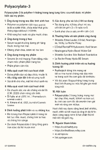 Polyacrylate 3 La Hoat Chat Gi Cong Dung Trong Duoc My Pham