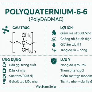 Polyquaternium 6 La Hoat Chat Gi Cong Dung Trong Duoc My Pham