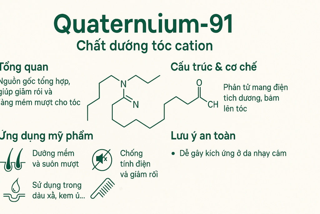 Quaternium 91 La Hoat Chat Gi Cong Dung Trong Duoc My Pham