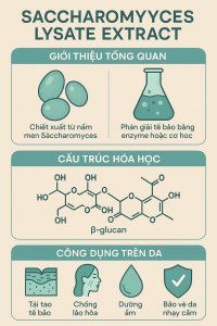 Saccharomyces Lysate Extract La Hoat Chat Gi Cong Dung Trong Duoc My Pham