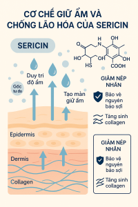 Sericin La Hoat Chat Gi Cong Dung Trong Duoc My Pham