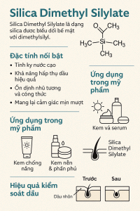 Silica Dimethyl Silylate La Hoat Chat Gi Cong Dung Trong Duoc My Pham