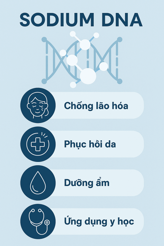 Sodium DNA La Hoat Chat Gi Cong Dung Trong Duoc My Pham