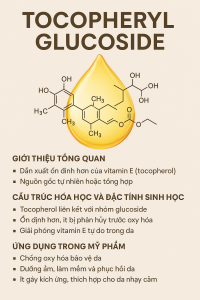Tocopheryl Glucoside La Hoat Chat Gi Cong Dung Trong Duoc My Pham