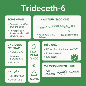 Trideceth 6 La Hoat Chat Gi Cong Dung Trong Duoc My Pham