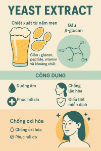 Yeast Extract La Hoat Chat Gi Cong Dung Trong Duoc My Pham