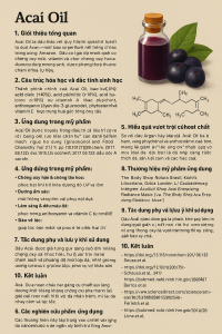 Acai Oil La Hoat Chat Gi Cong Dung Trong Duoc My Pham