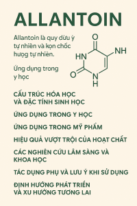 Allantoin La Hoat Chat Gi Cong Dung Trong Duoc My Pham