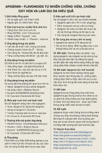 Apigenin La Hoat Chat Gi Cong Dung Trong Duoc My Pham