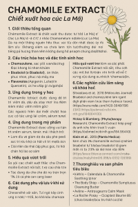 Chamomile Extract La Hoat Chat Gi Cong Dung Trong Duoc My Pham