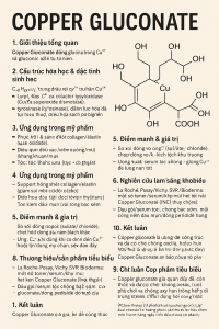 Copper Gluconate La Hoat Chat Gi Cong Dung Trong Duoc My Pham