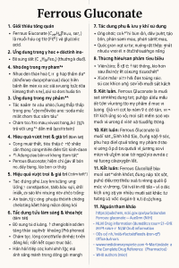Ferrous Gluconate La Hoat Chat Gi Cong Dung Trong Duoc My Pham