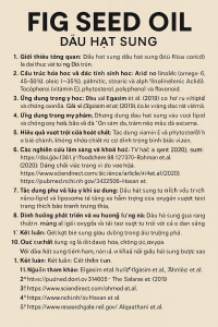 Fig Seed Oil La Hoat Chat Gi Cong Dung Trong Duoc My Pham