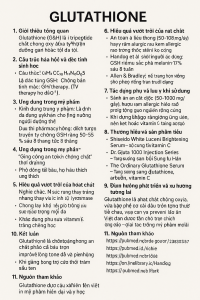 Glutathione La Hoat Chat Gi Cong Dung Trong Duoc My Pham