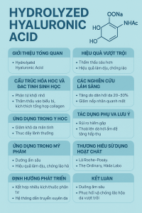 Hydrolyzed Hyaluronic Acid La Hoat Chat Gi Cong Dung Trong Duoc My Pham