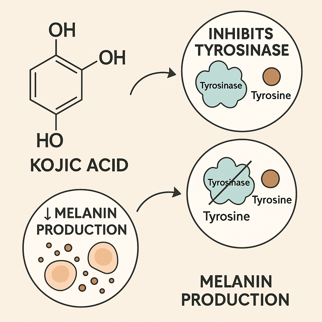 Kojic Acid La Hoat Chat Gi Cong Dung Trong Duoc My Pham