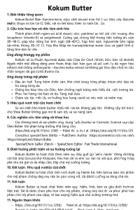 Kokum Butter La Hoat Chat Gi Cong Dung Trong Duoc My PhamKokum Butter La Hoat Chat Gi Cong Dung Trong Duoc My Pham