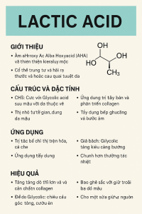 Lactic Acid La Hoat Chat Gi Cong Dung Trong Duoc My Pham