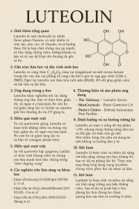 Luteolin La Hoat Chat Gi Cong Dung Trong Duoc My Pham