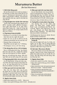 Murumuru Butter La Hoat Chat Gi Cong Dung Trong Duoc My Pham