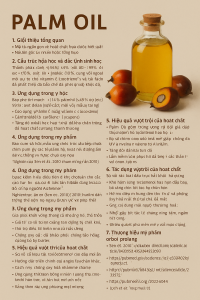 Palm Oil La Hoat Chat Gi Cong Dung Trong Duoc My Pham