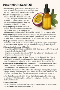 Passionfruit Seed Oil La Hoat Chat Gi Cong Dung Trong Duoc My Pham