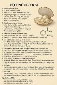 Pearl Powder La Hoat Chat Gi Cong Dung Trong Duoc My Pham