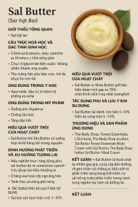 Sal Butter La Hoat Chat Gi Cong Dung Trong Duoc My Pham