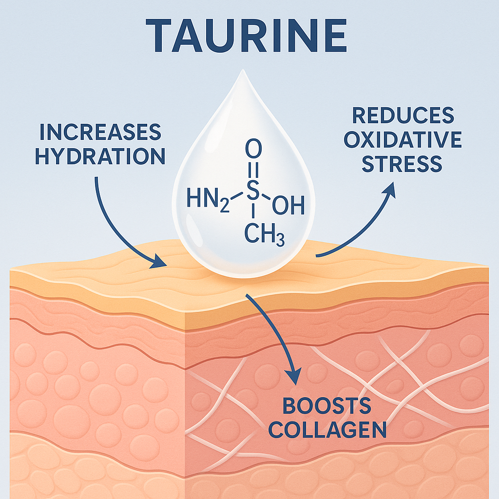 Taurine La Hoat Chat Gi Cong Dung Trong Duoc My Pham