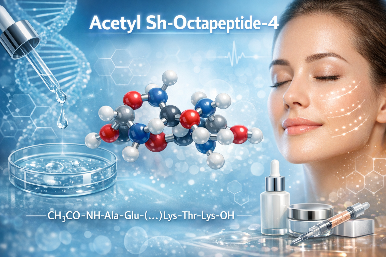 Acetyl Sh Octapeptide 4 La Hoat Chat Gi Cong Dung Trong Duoc My Pham