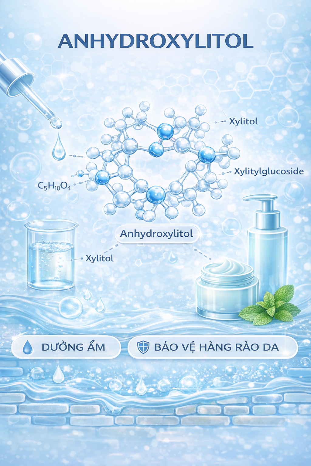 Anhydroxylitol La Hoat Chat Gi Cong Dung Trong Duoc My Pham