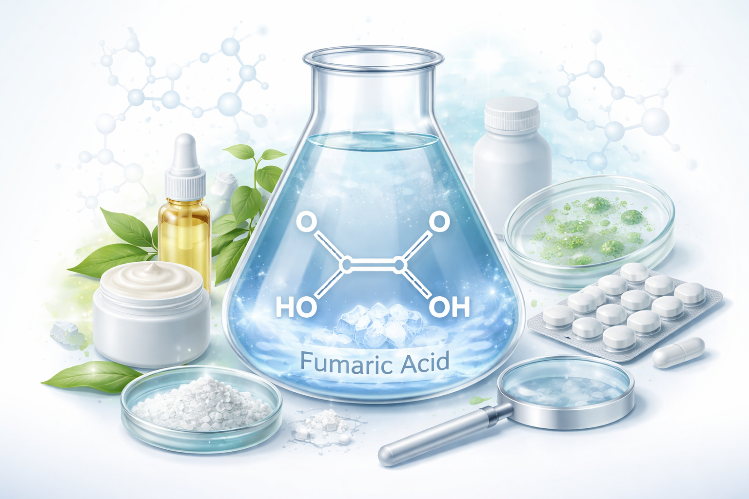 Fumaric Acid La Hoat Chat Gi Cong Dung Trong Duoc My Pham