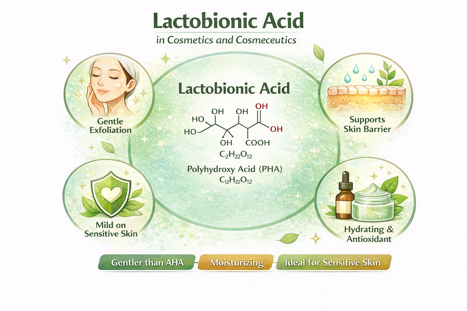 Lactobionic Acid La Hoat Chat Gi Cong Dung Trong Duoc My Pham