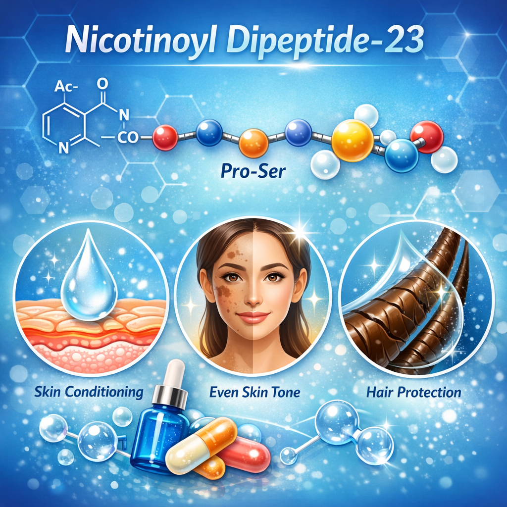 Nicotinoyl Dipeptide 23 La Hoat Chat Gi Cong Dung Trong Duoc My Pham