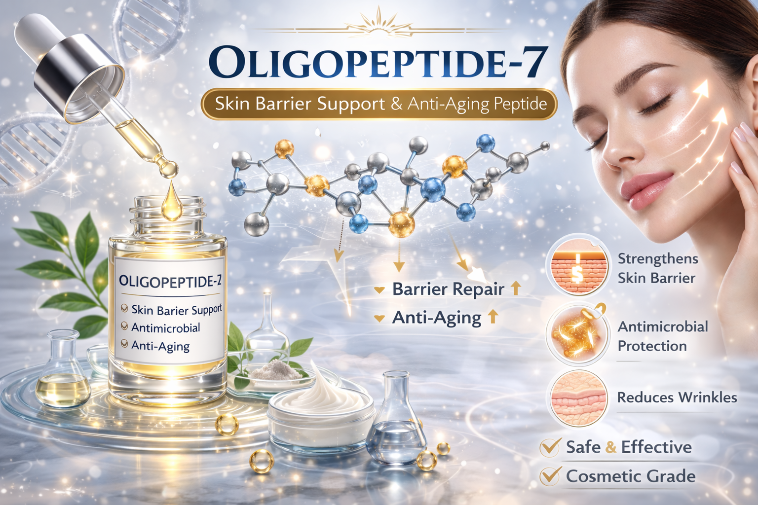 Oligopeptide 7 La Hoat Chat Gi Cong Dung Trong Duoc My Pham