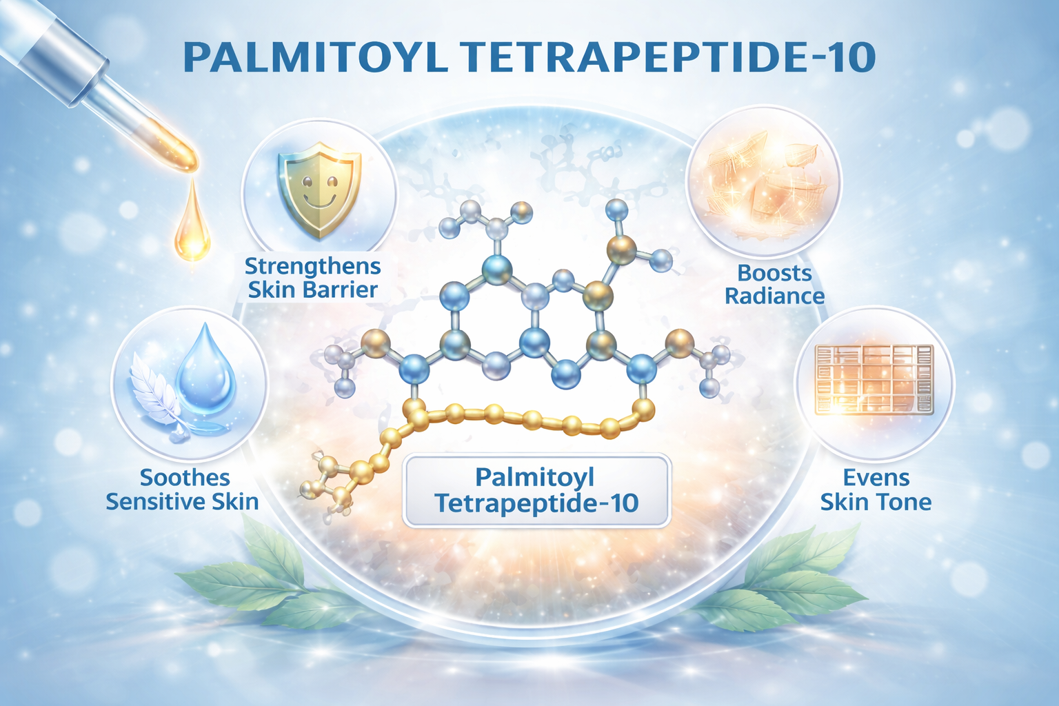 Palmitoyl Tetrapeptide 10 La Hoat Chat Gi Cong Dung Trong Duoc My Pham
