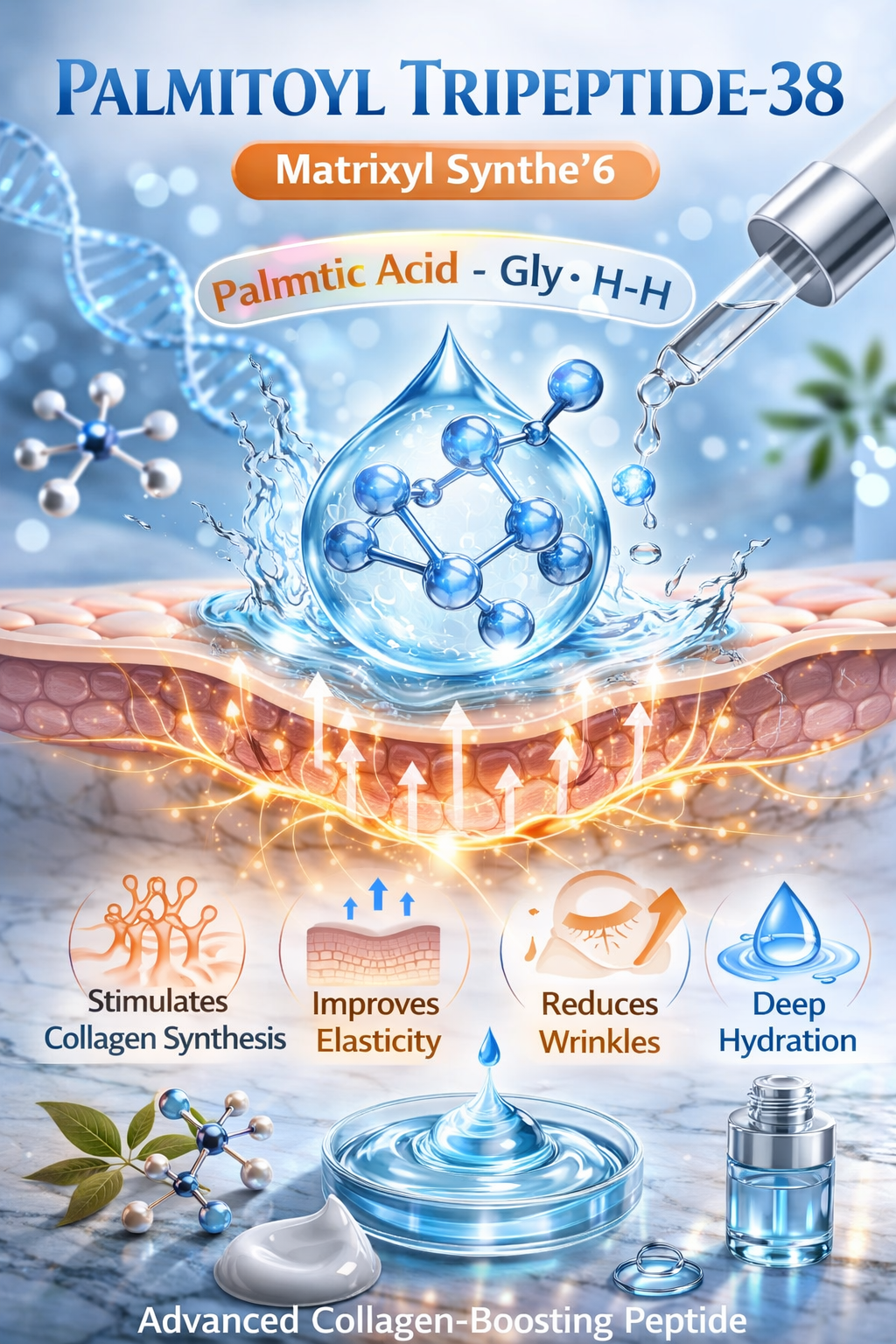 Palmitoyl Tripeptide 38 La Hoat Chat Gi Cong Dung Trong Duoc My Pham