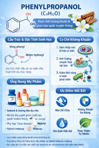 Phenylpropanol La Hoat Chat Gi Cong Dung Trong Duoc My Pham